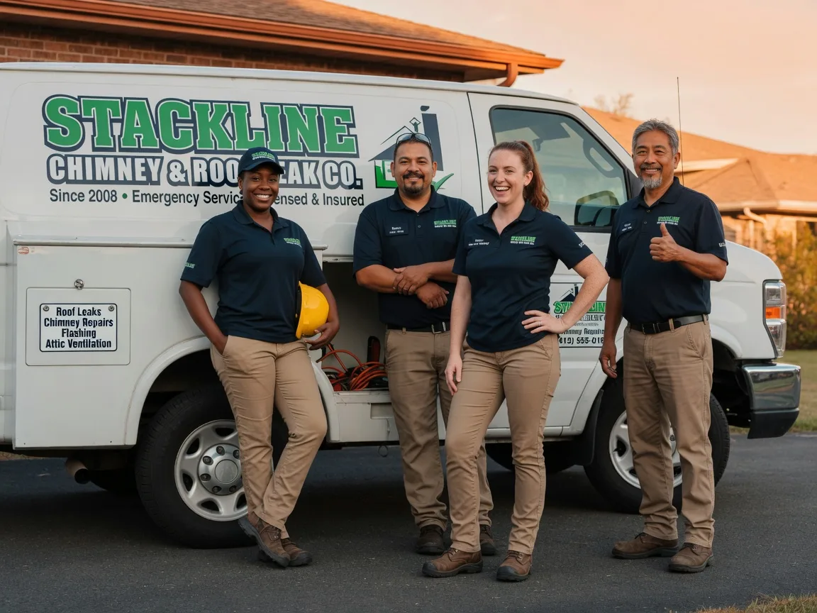 Chimney flashing repair company in Hercules, CA